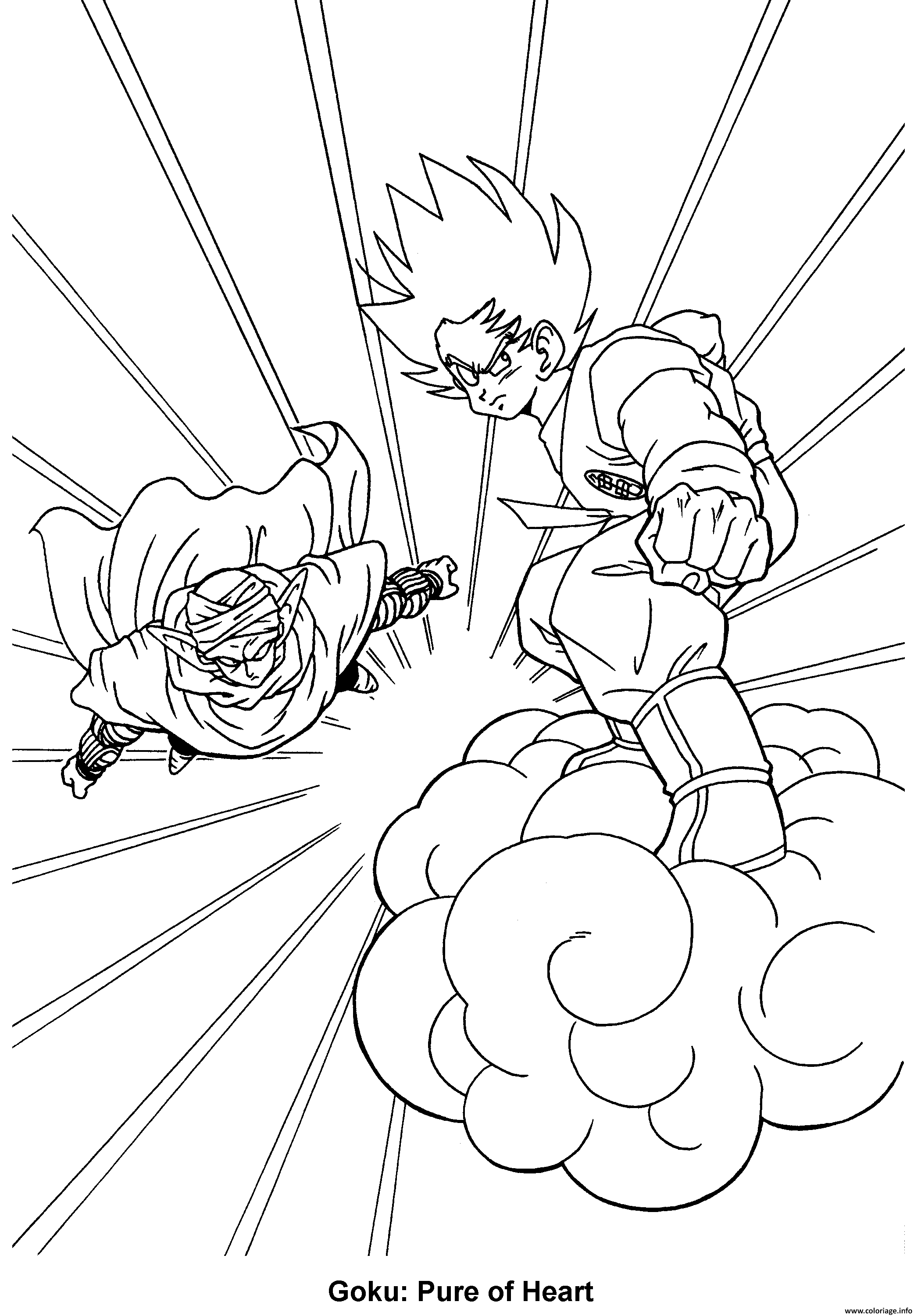 Coloriage Dragon Ball Z 172 Dessin Dragon Ball Z Imprimer