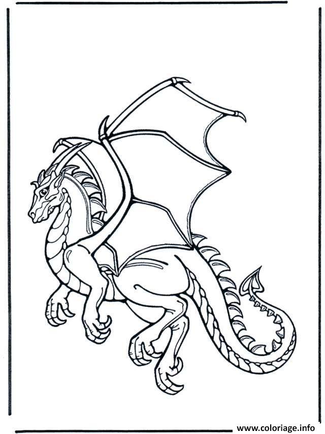 Dessin dragon 273 Coloriage Gratuit à Imprimer