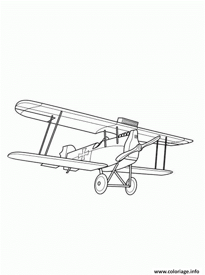 Dessin avion 35 Coloriage Gratuit à Imprimer