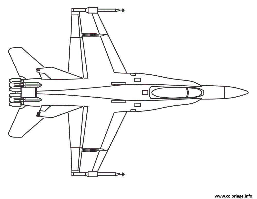 Dessin avion de guerre 39 Coloriage Gratuit à Imprimer