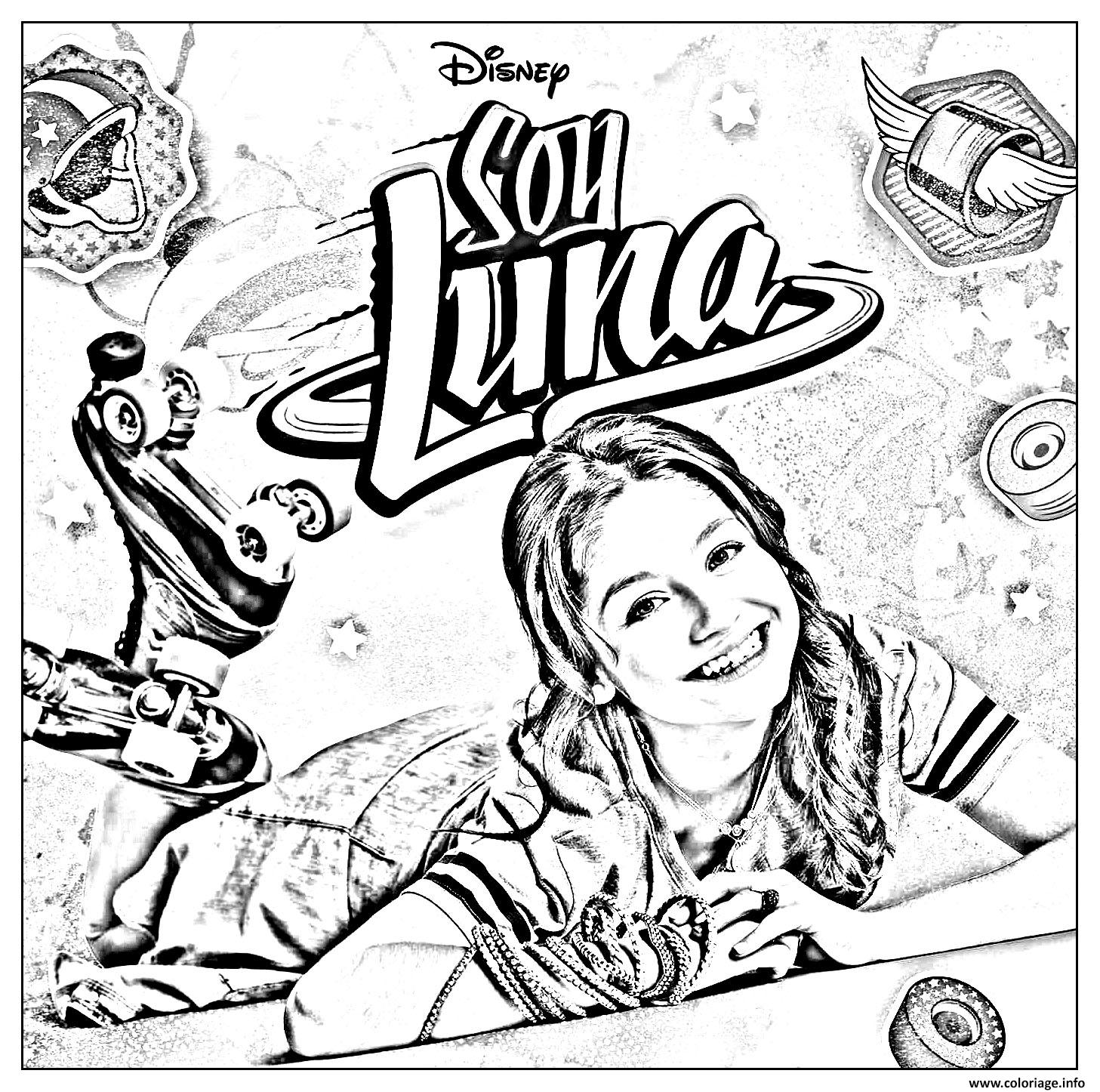 Dessin soy luna 2 Coloriage Gratuit à Imprimer