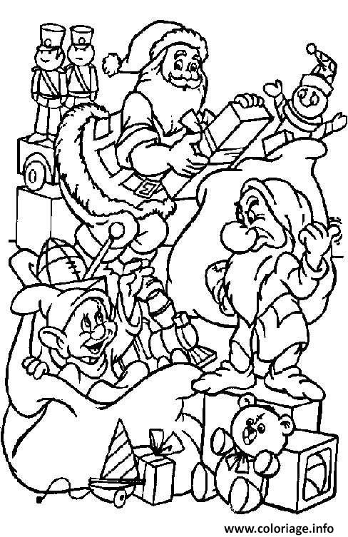 Coloriage Disney Noel 9 Dessin à Imprimer