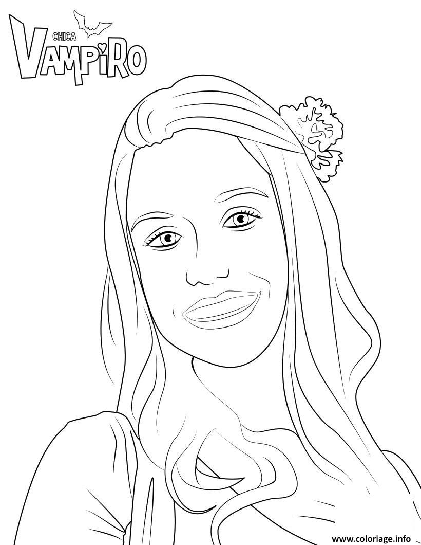 Coloriage Chica Vampiro Sketch Coloring Page Coloriage Chica Vampiro Sketch Coloring Page