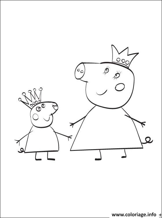 Dessin peppa pig 289 Coloriage Gratuit à Imprimer