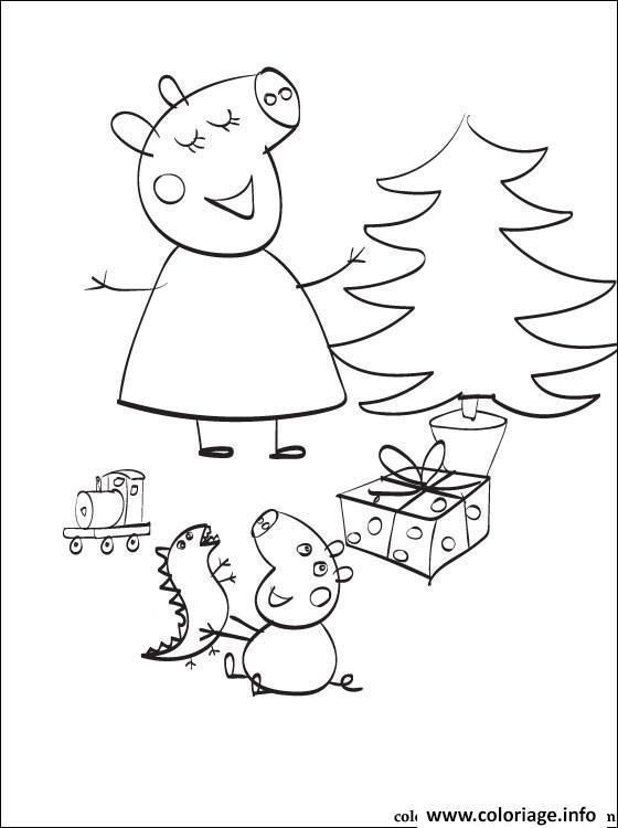 Coloriage peppa pig 12  JeColorie.com