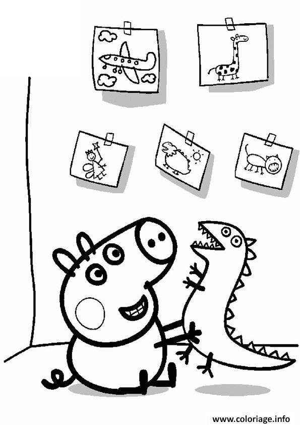 Dessin peppa pig 144 Coloriage Gratuit à Imprimer