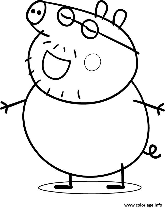 Coloriage Pepa Pig A Imprimer