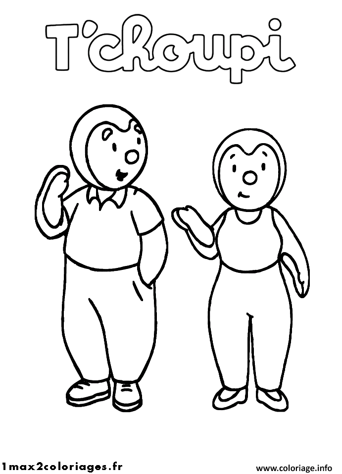 Coloriage Tchoupi Et Doudou 25 Dessin Tchoupi à imprimer