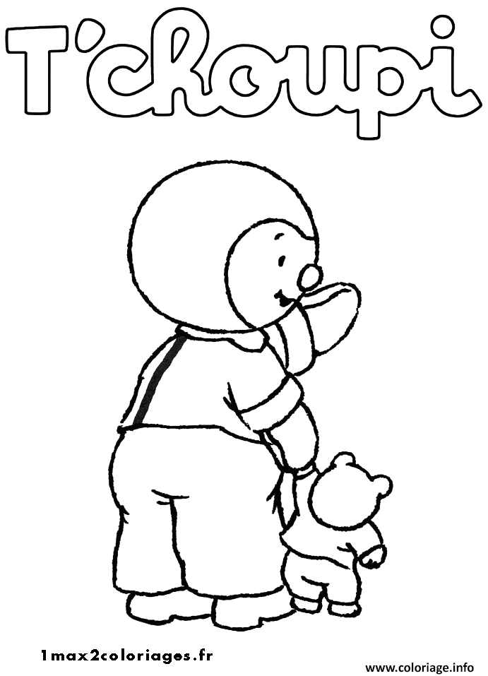 Coloriage Tchoupi Et Doudou 9 Dessin Tchoupi Imprimer