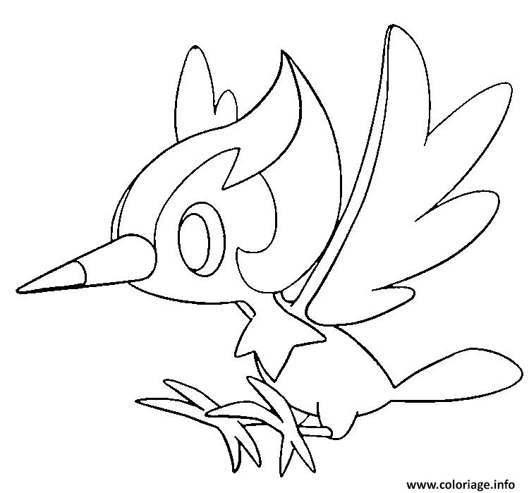 Dessin Picassaut pokemon soleil lune Coloriage Gratuit à Imprimer