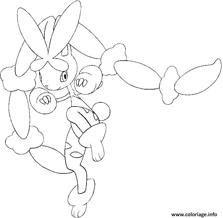 Coloriage De Mega Pokemon