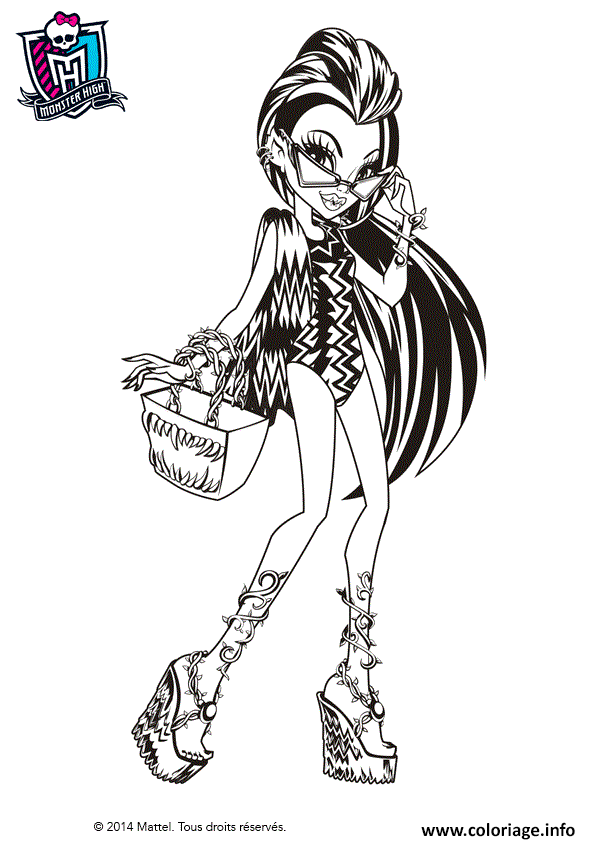 Coloriage Monster High A Colorier En Ligne