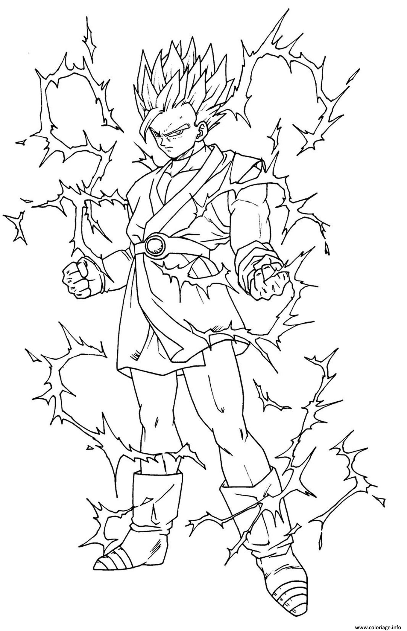 Coloriage De De Dragon Ball Z