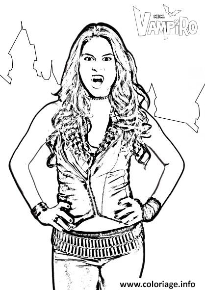 Coloriage Chica Vampiro Sketch Coloring Page Coloriage Chica Vampiro Sketch Coloring Page