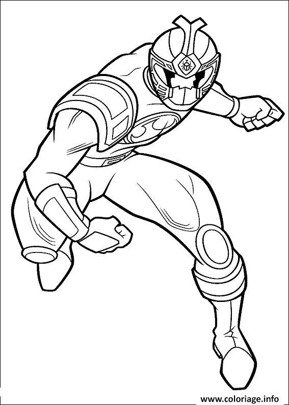 Dessin awesome power rangers Coloriage Gratuit à Imprimer