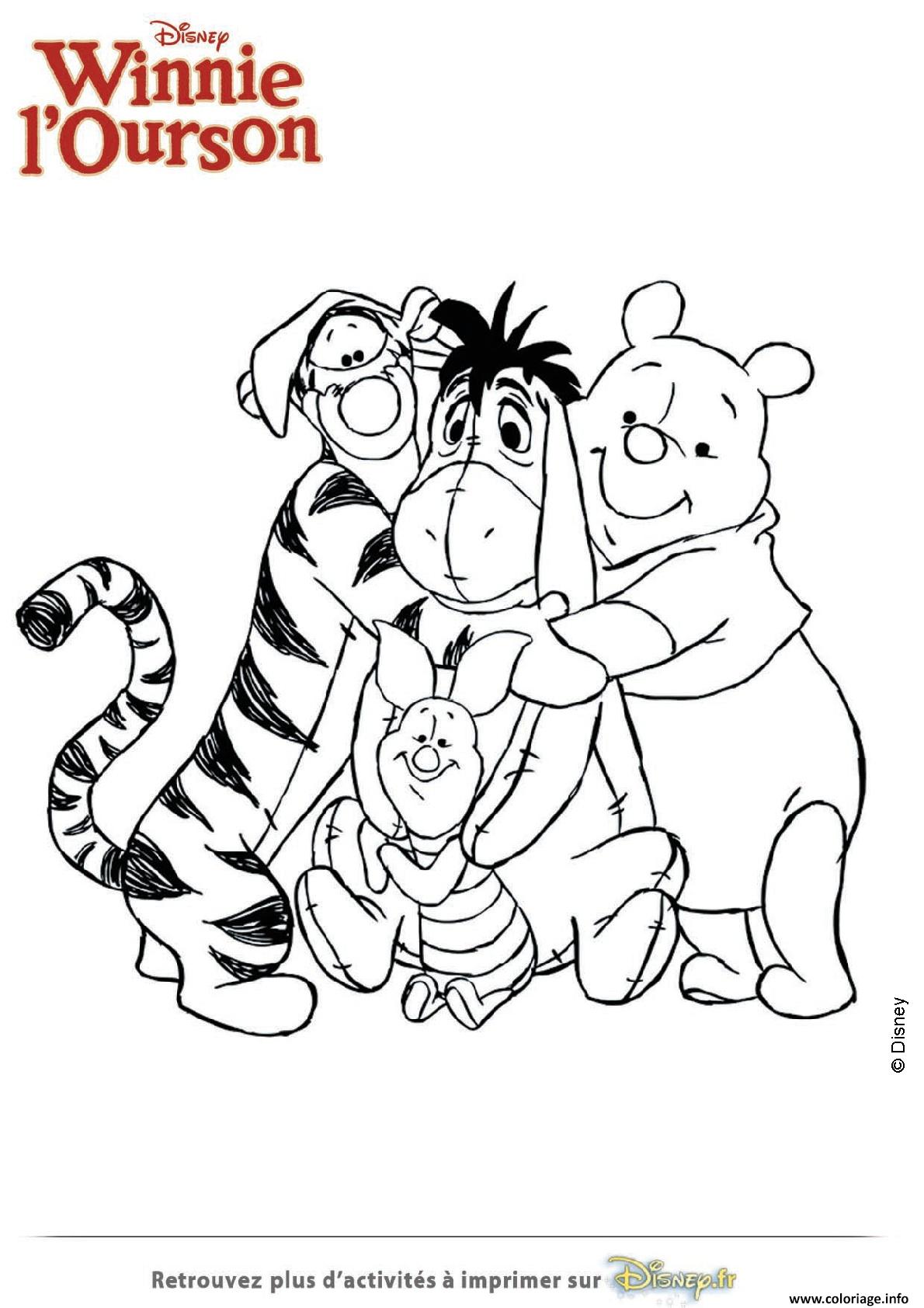 Coloriage Winnie Ourson Et Ses Amis Dessin Winnie Ourson Imprimer Coloriage Winnie Ourson Et Ses Amis Dessin Winnie Ourson Imprimer