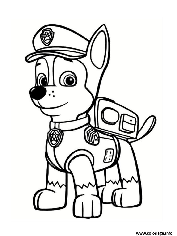 Coloriage Pat Patrouille Jungle Pup Tracker Dessin Pat Patrouille à imprimer