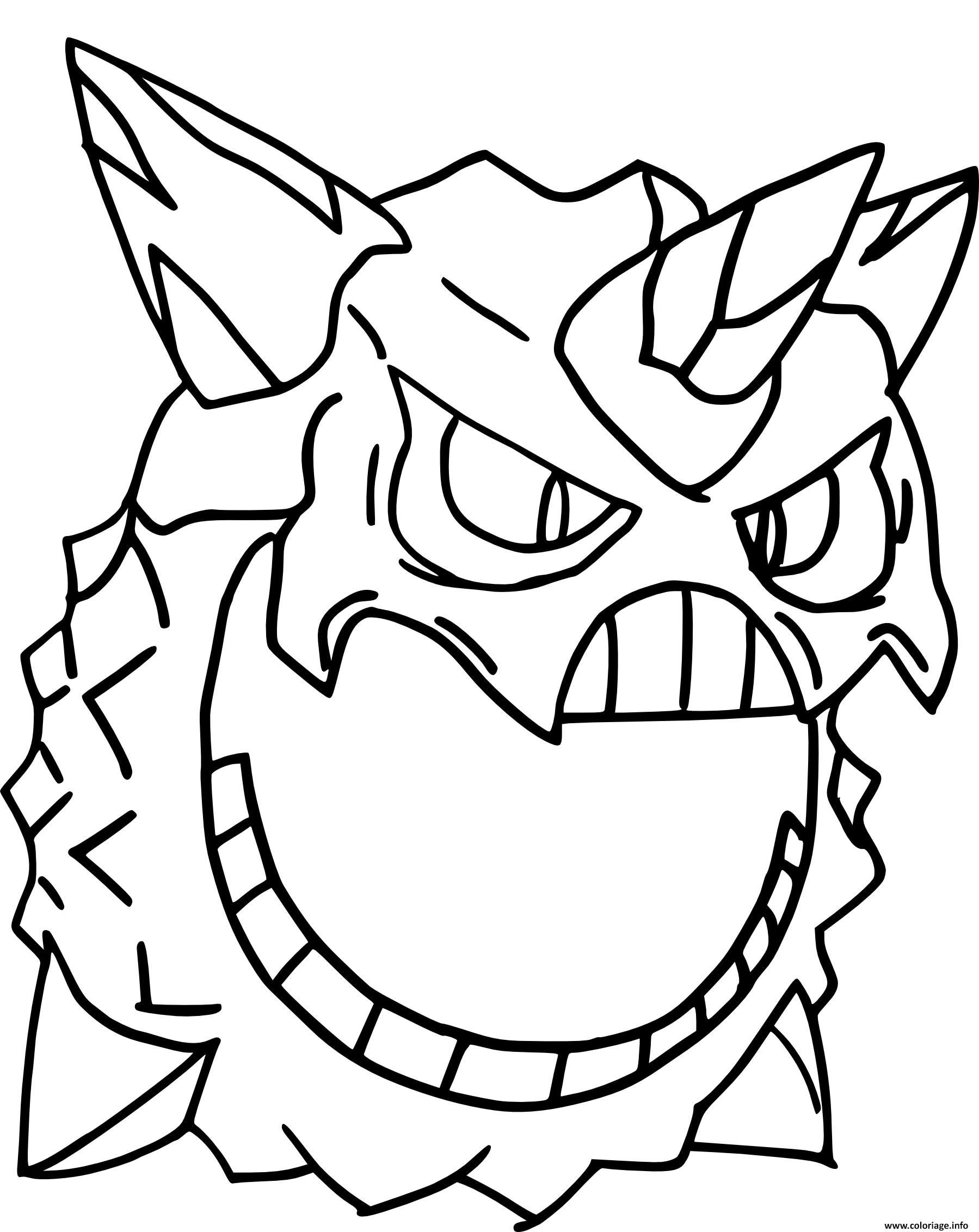 Coloriage Pokemon Simiabraz A Imprimer