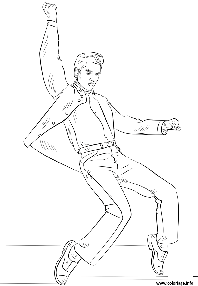 coloriage-elvis-presley-celebrite-star-jecolorie