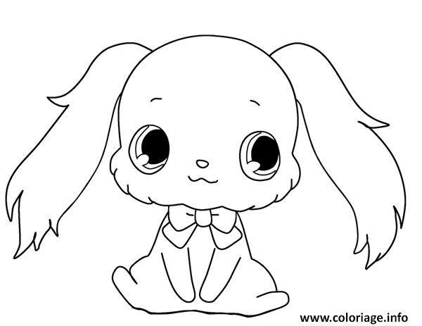 Dessin Jewelpet Lo Coloriage Gratuit à Imprimer