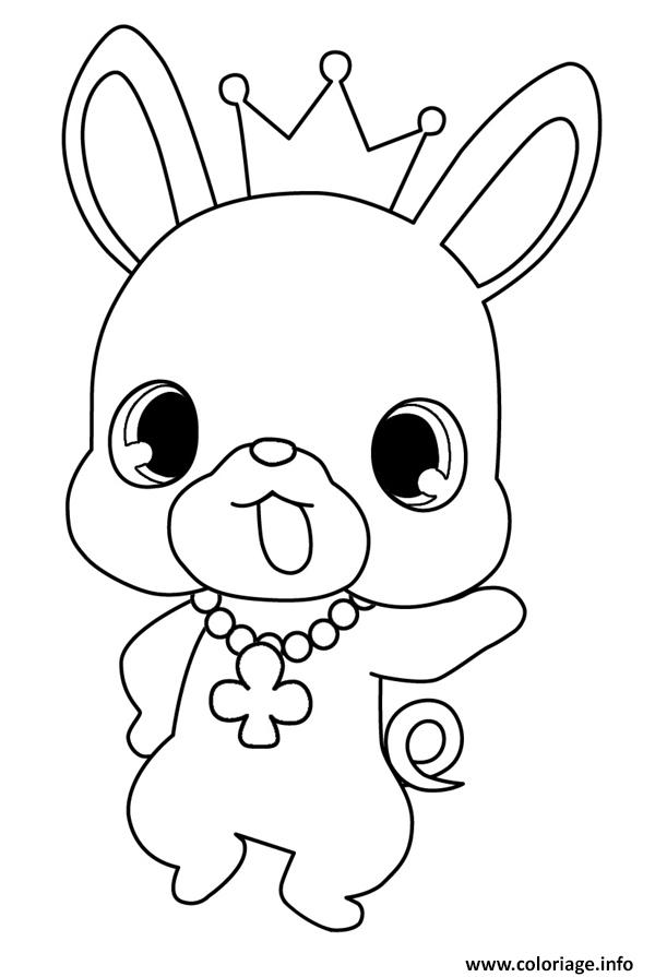 Dessin Jewelpet king Coloriage Gratuit à Imprimer