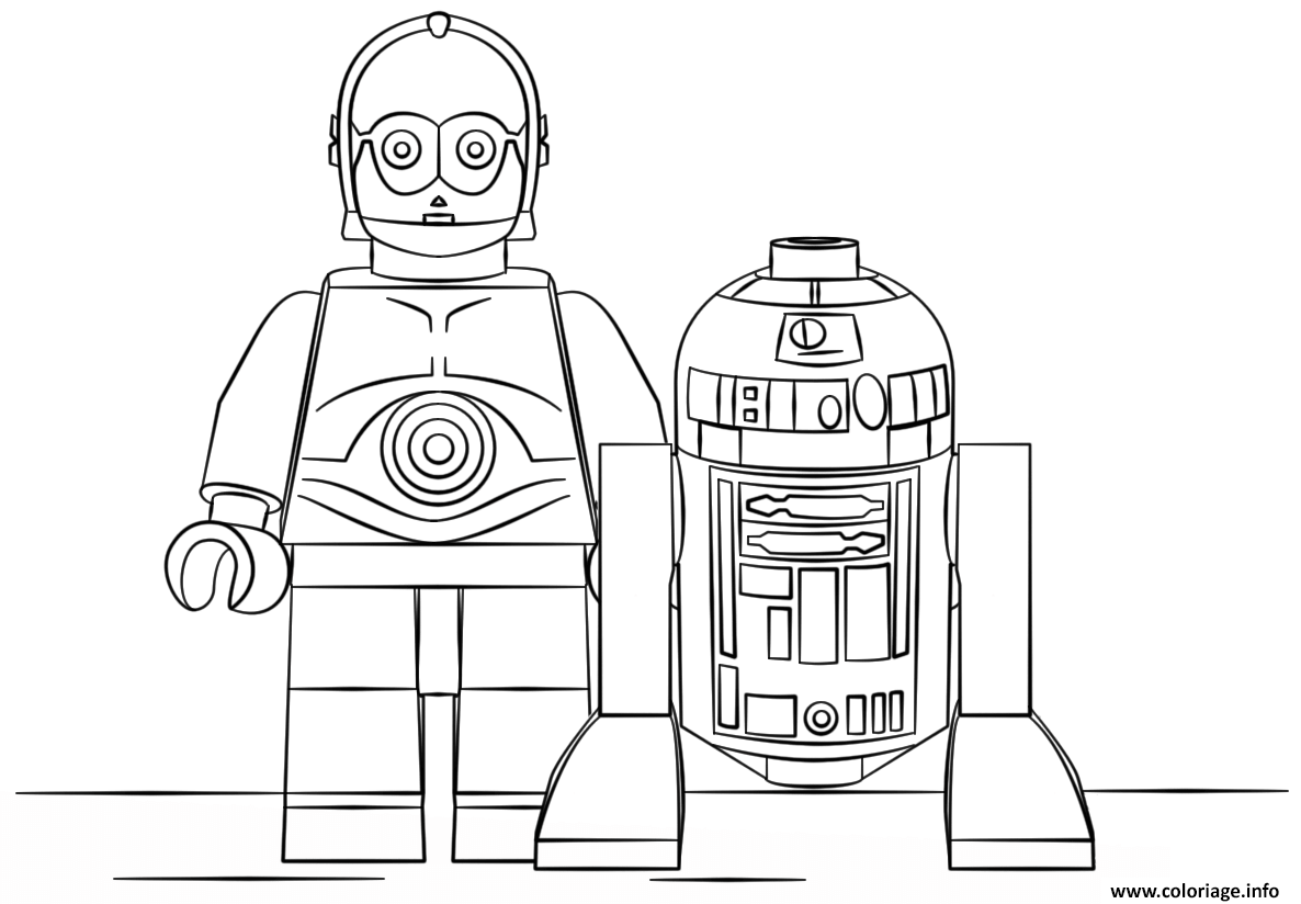 Free Lego Star Wars Coloring Pages