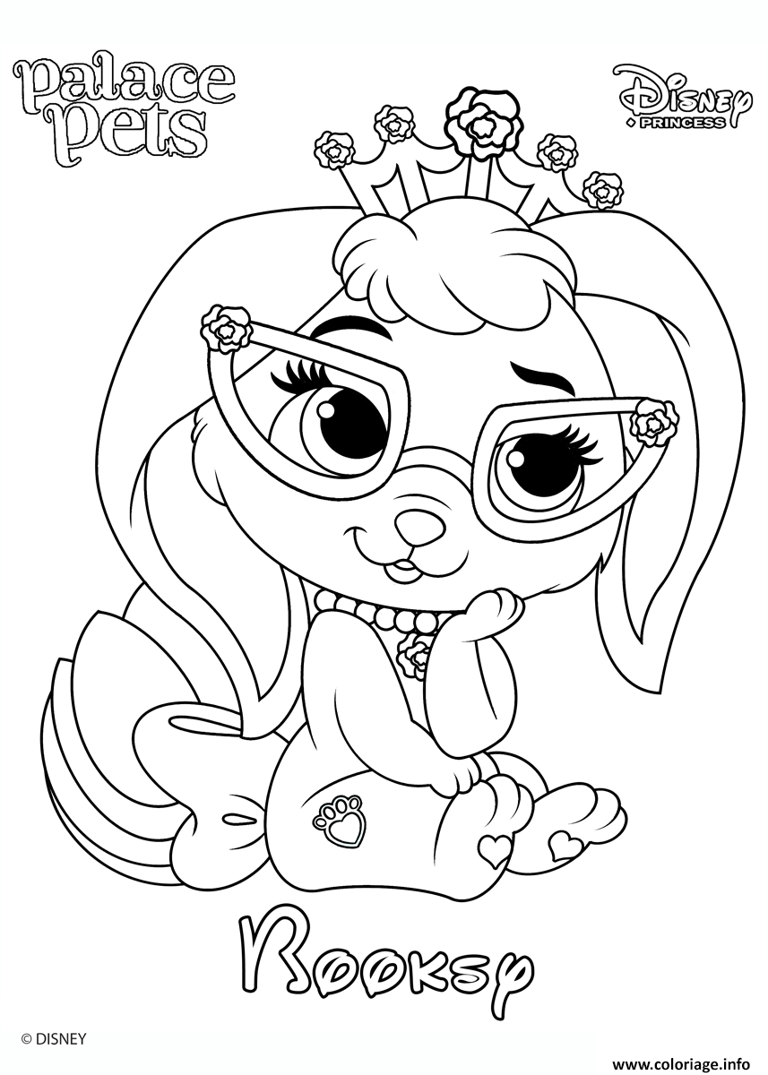 Dessin booksy princess disney Coloriage Gratuit à Imprimer