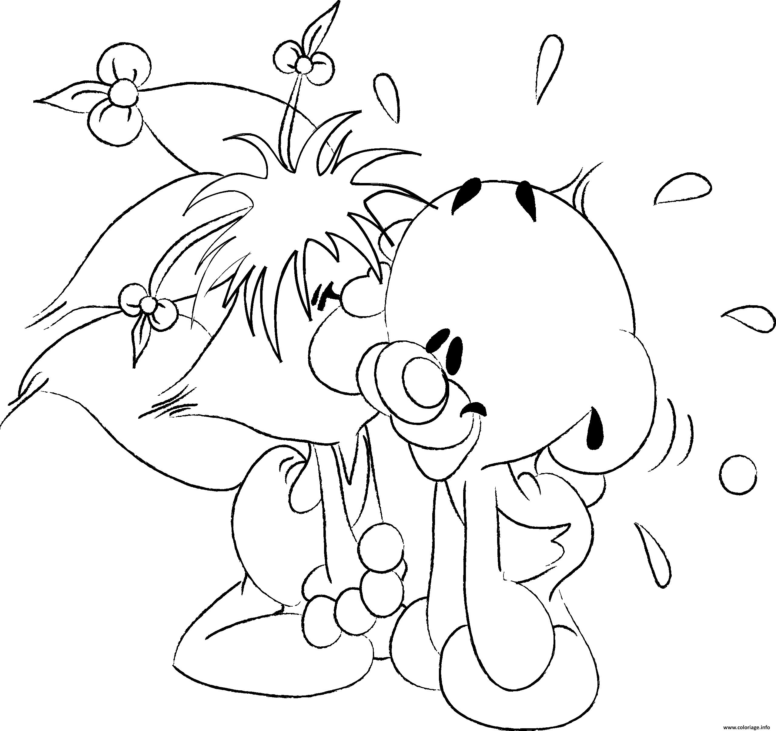 Coloriage Diddle A Imprimer