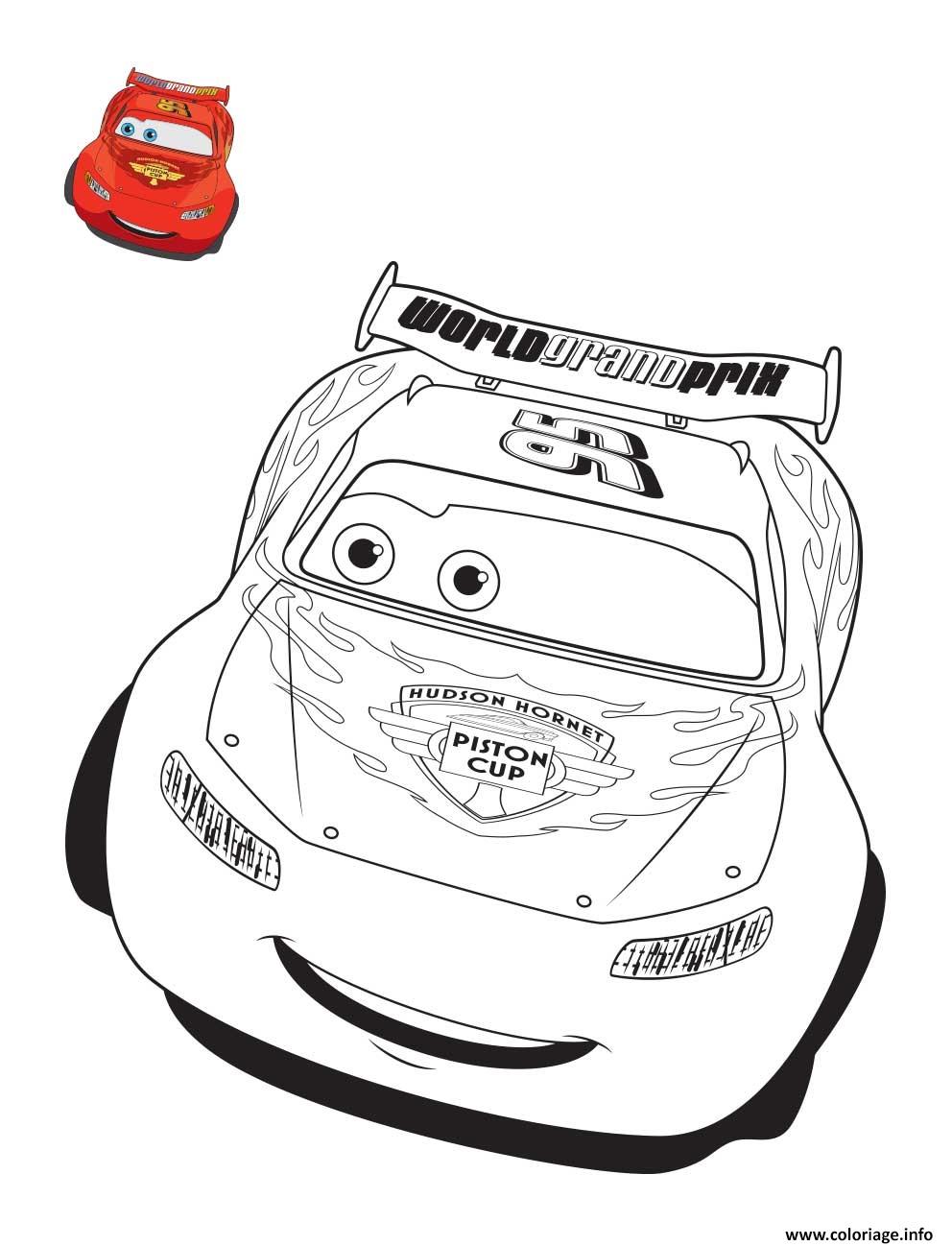 Flash Mcqueen Coloriage A Imprimer