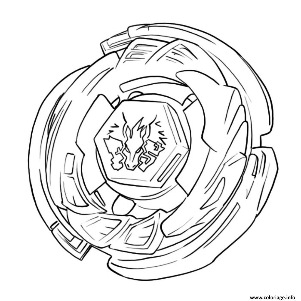 Coloriage Beyblade Valtryek Dessin   Imprimer