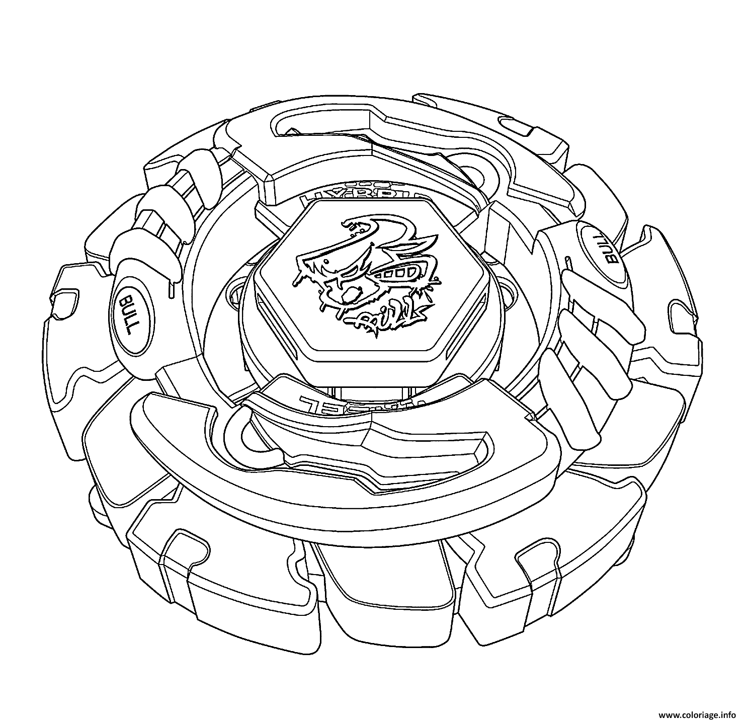 beyblade burst valtryek coloriage