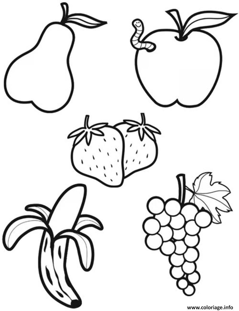 Coloriage Panier De Legumes