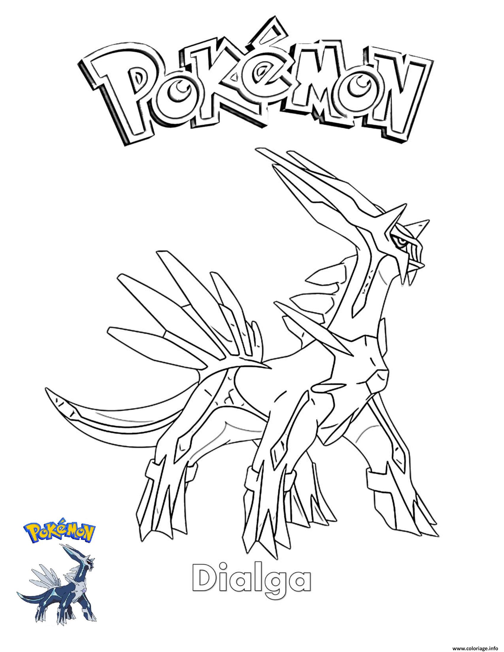 Coloriage A Imprimer De Pokemon