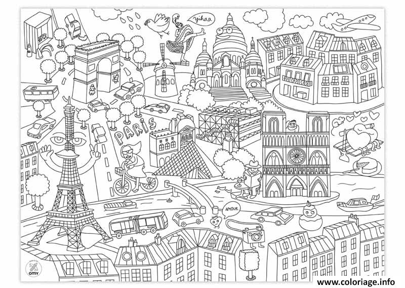 New York Coloriage A Imprimer