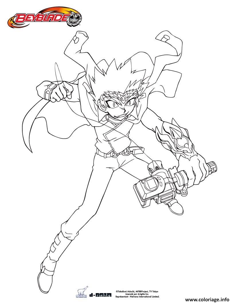 Coloriage Beyblade Metal Fusion A Imprimer