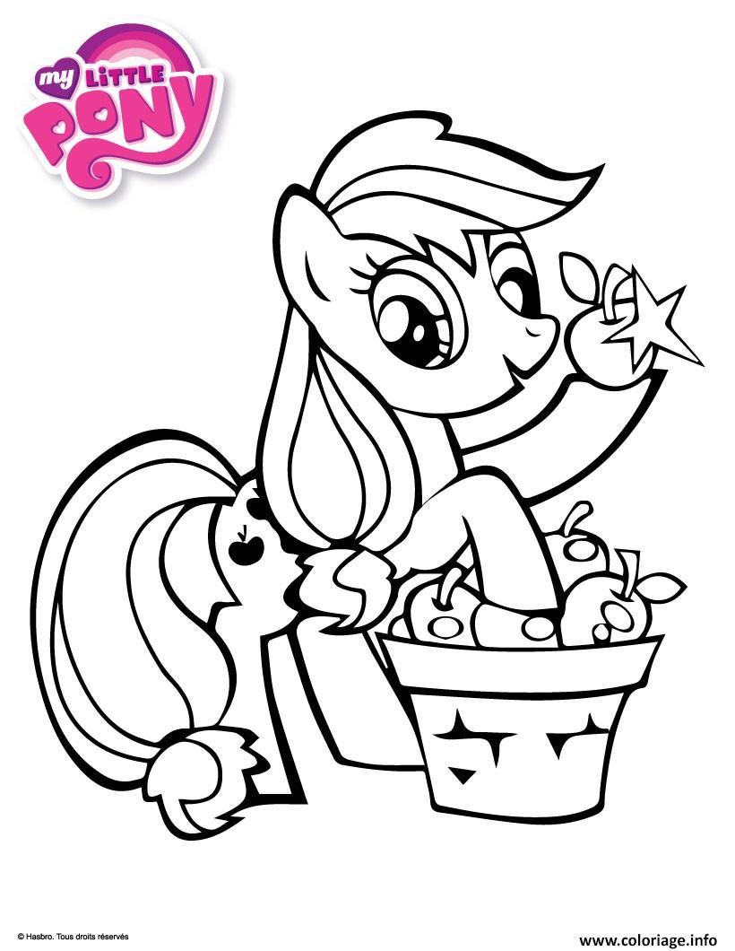 Coloriage My Little Pony à Imprimer