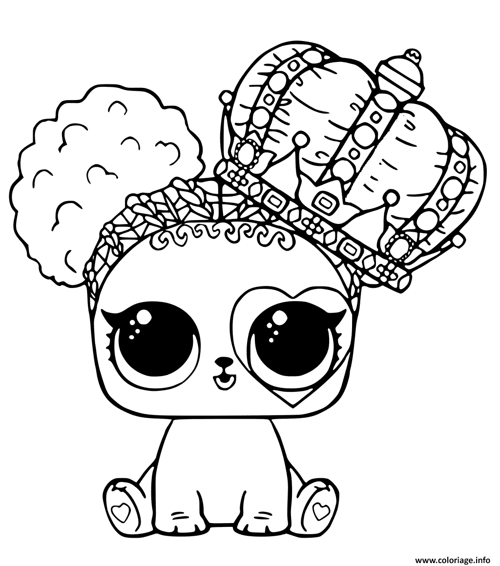 Coloriage A Imprimer Poupee Lol  COLORIAGE à imprimer Coloriage Gratuit