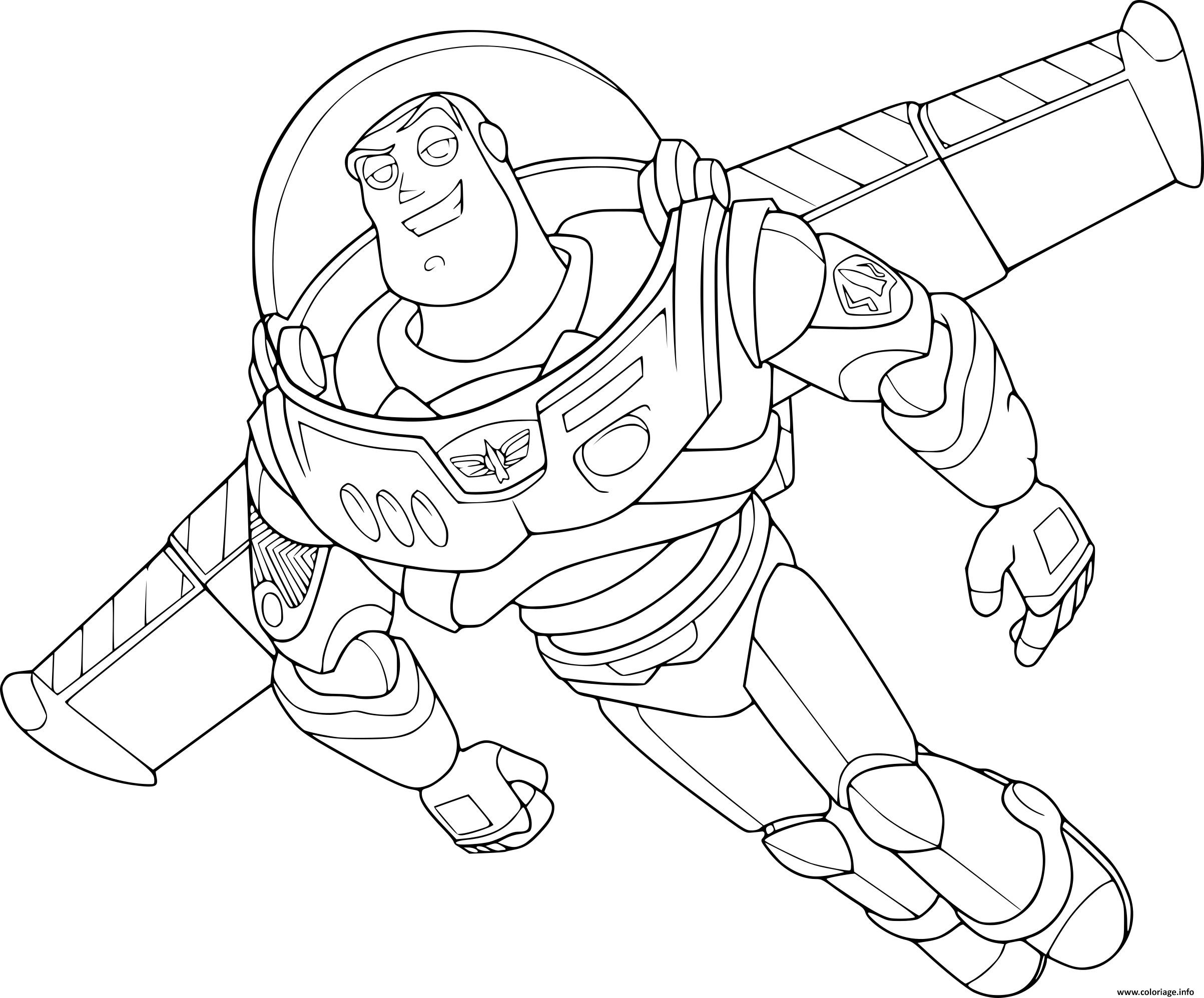 Coloriage Buzz Leclair Toy Story 4 Dessin