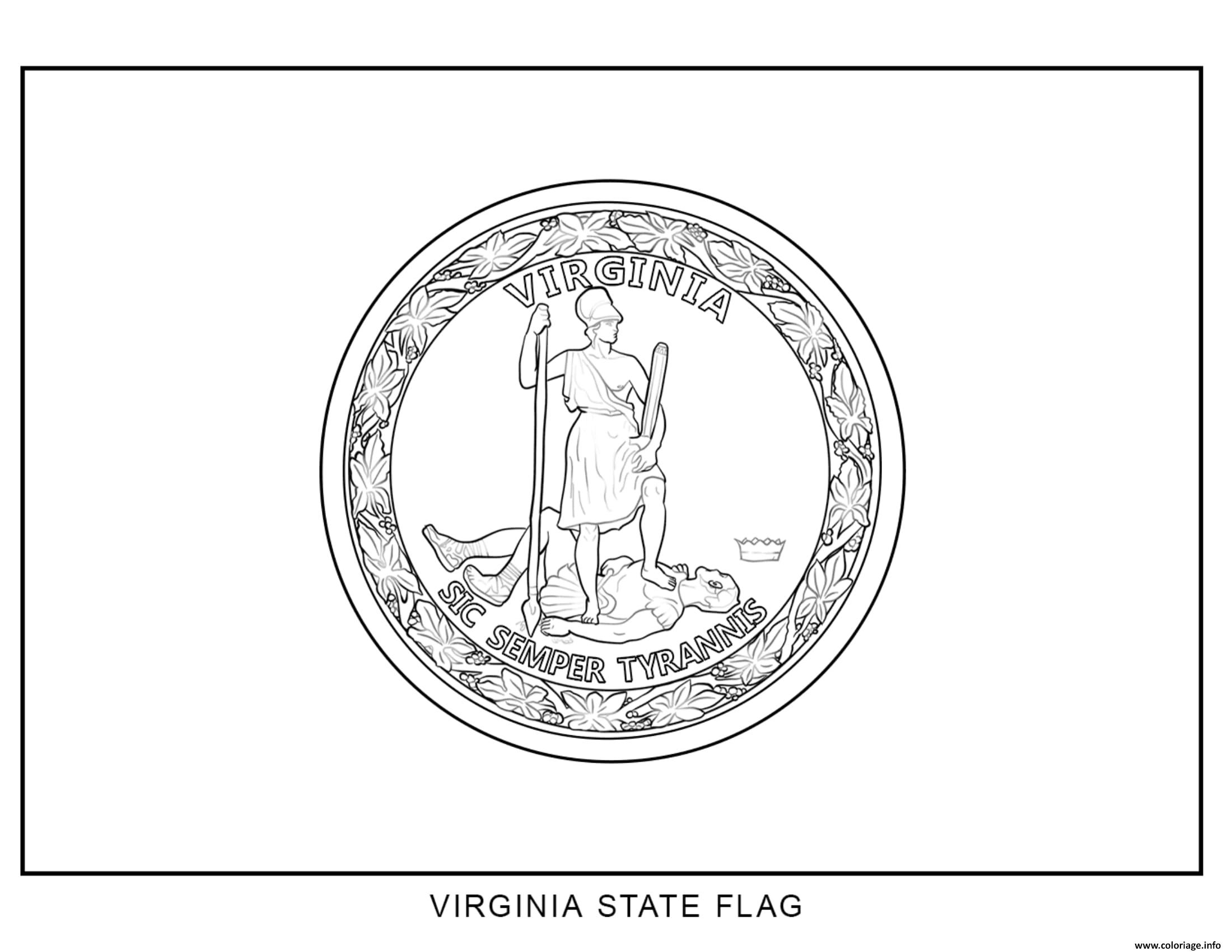 Coloriage Etats Unis A Imprimer