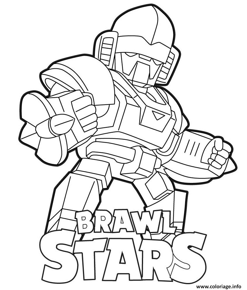 Coloriage Mecha Bo Brawl Stars Dessin Brawl Stars A Imprimer - dessin a colorier brawl stars corbac