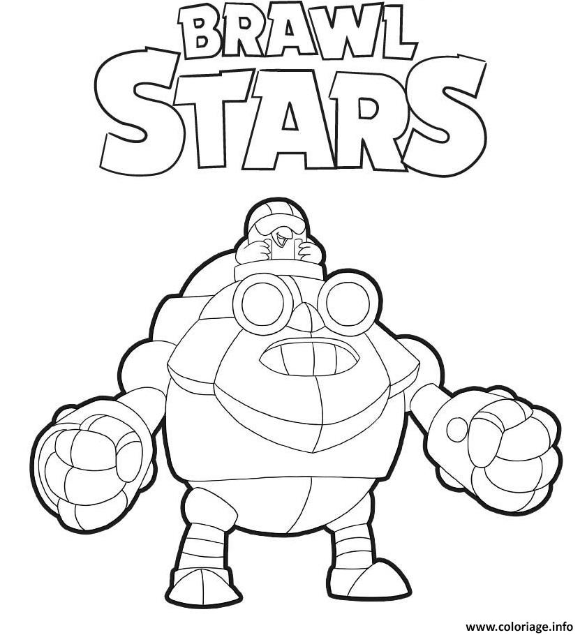 Coloriage Robo Mike Brawl Stars Dessin Brawl Stars A Imprimer - dessin brawl stars imprimer