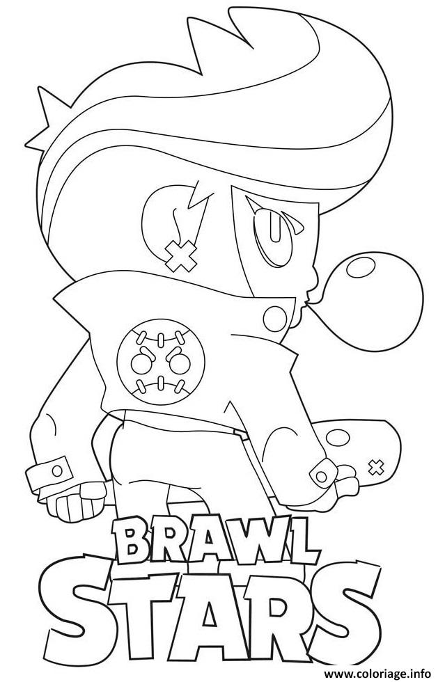 Coloriage Brawl Stars Bibiback Dessin Brawl Stars A Imprimer - dessin brawl stars leon à imprimer
