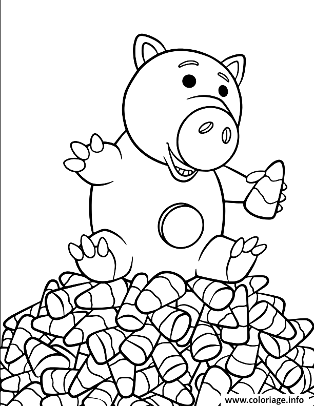 Dessin hamm halloween Coloriage Gratuit à Imprimer