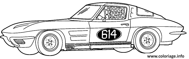 Dessin corvette 614 Coloriage Gratuit à Imprimer