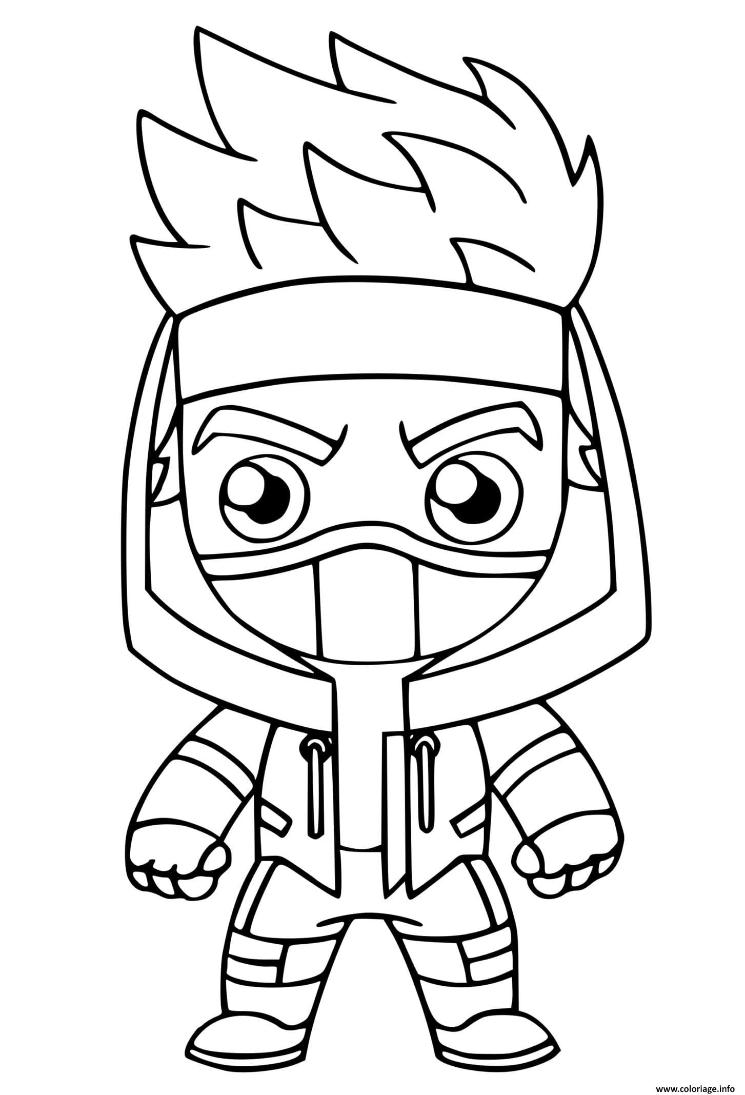 Coloriage Ninja Fortnite Dessin Fortnite à imprimer