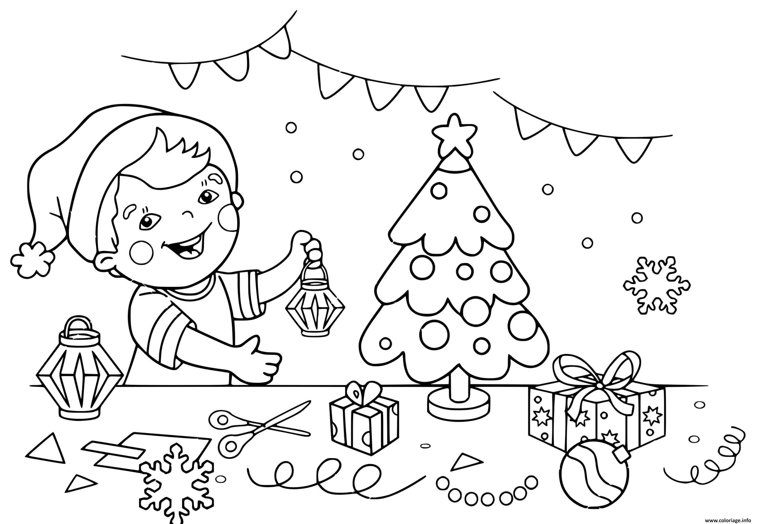 12 modèles de coloriages de Noël gratuits pour les enfants - Creavea
