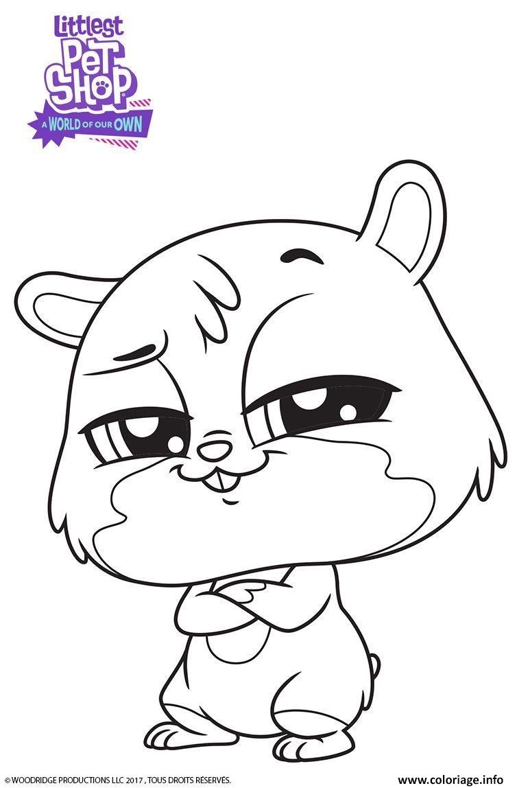 Dessin Trip Littlest Petshop Coloriage Gratuit à Imprimer