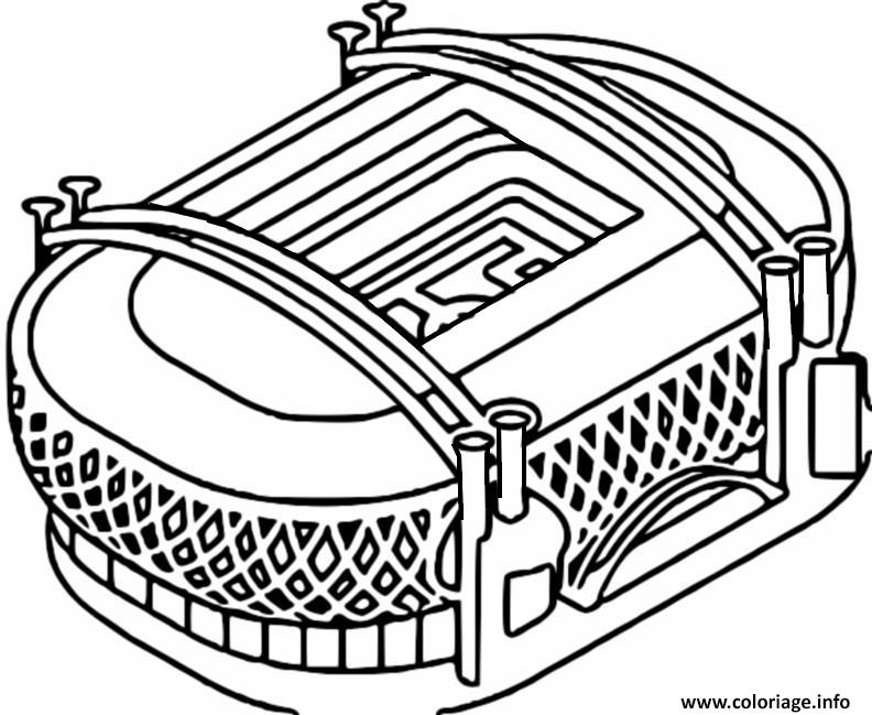 Coloriage Euro 2020 2021 Johan Cruijff Arena Amsterdam Dessin Football A Imprimer