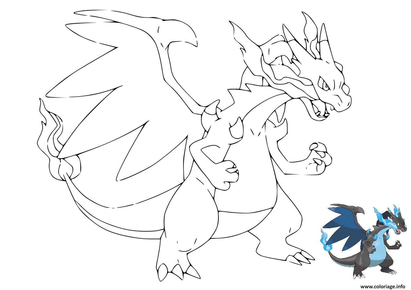 Mandala pokemon dracaufeu