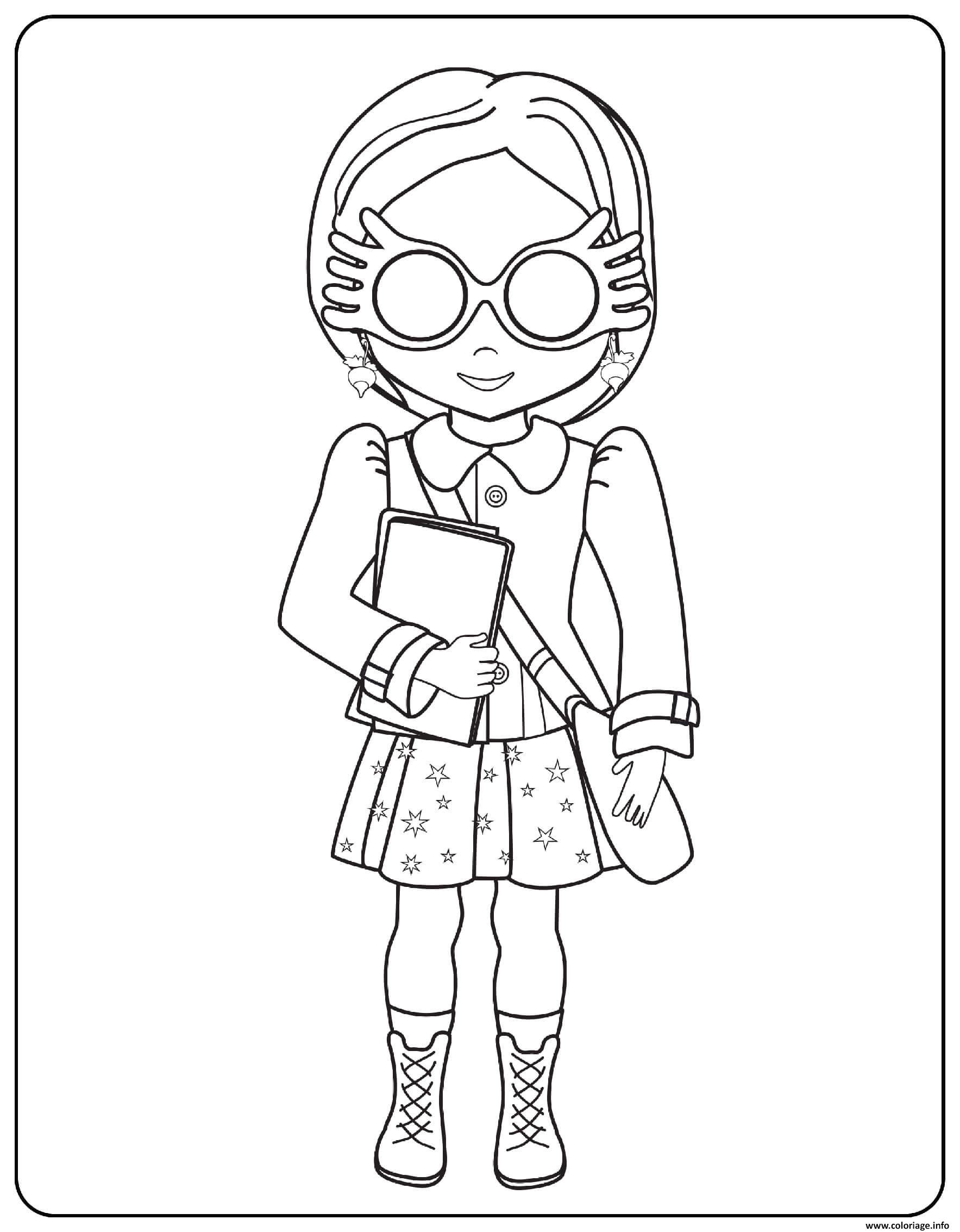 Luna Harry Potter Coloring Page Printable Porn Sex Picture
